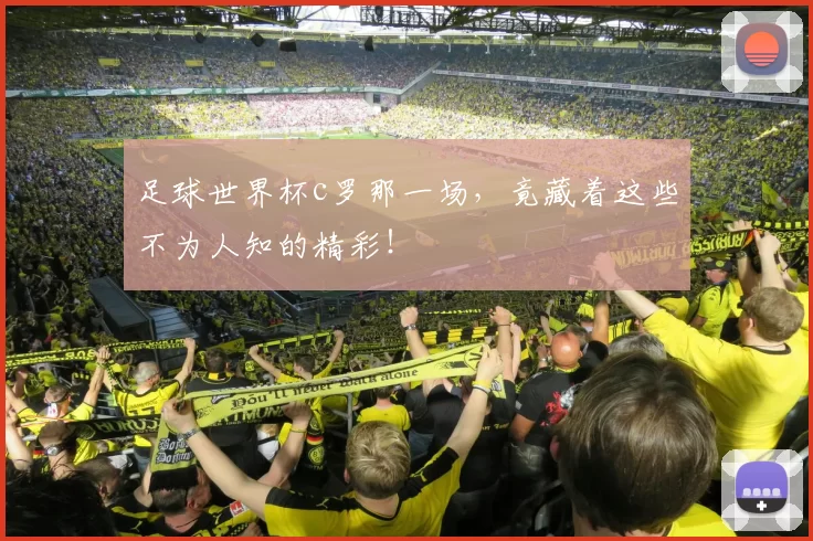 足球世界杯c罗那一场,竟藏着这些不为人知的精彩!