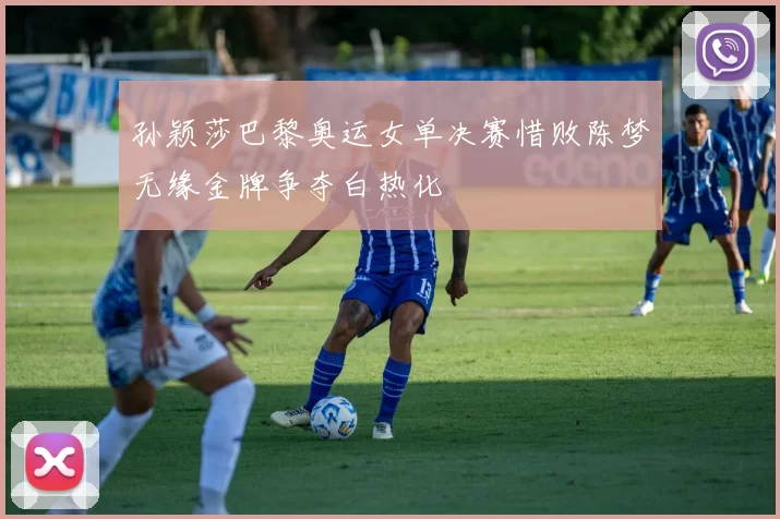 孙颖莎巴黎奥运女单决赛惜败陈梦无缘金牌争夺白热化